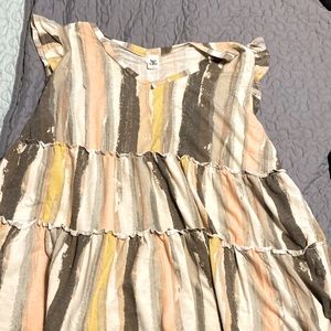 3xl See in Love tiered babydoll shirt